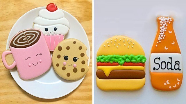 '10+ Cute Food Cookies Decorating Ideas For Party | So Yummy Cookies Recipes | Spirit of Cake'