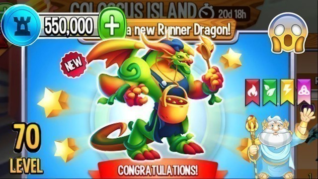 'Dragon City: Christmas Dinner Dragon, plus all Festive Food Island | Completed 2020 