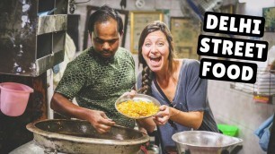 'INCREDIBLE INDIAN STREET FOOD TOUR | Old Delhi\'s Best Street Food'