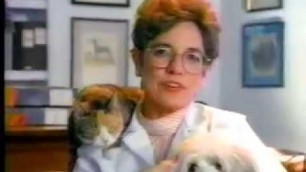 'Expert dog and cat food ad from 1991'