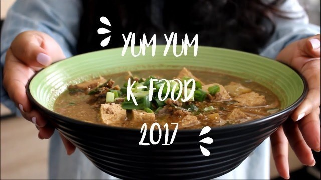 'YUM YUM K-FOOD Video Contest 2017 in France | Explore Eat Enjoy | Doenjang Jjigae! 