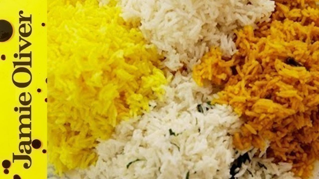 'How To Cook Perfect Fluffy Rice | Jamie Oliver'