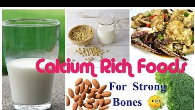 'Calcium Rich Foods In Tamil| How to get strong bones at home in Tamil|'