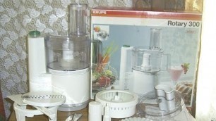 'Test- Funktionsprüfung KRUPS Rotary300 Typ711 Küchenmaschine ,food processor'