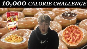 '10K CALORIE CHALLENGE | EPIC Cheat Day | MAN VS FOOD'