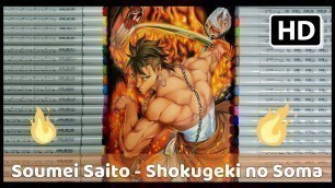 'Speed Drawing Sōmei Saitō - Collab Shokugeki no Soma | Elite Ten Council'