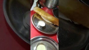 '#streetfood Masala Dosa with butter #short Gr. Noida Jagat Farm famous Ram Rath South Indian Food'