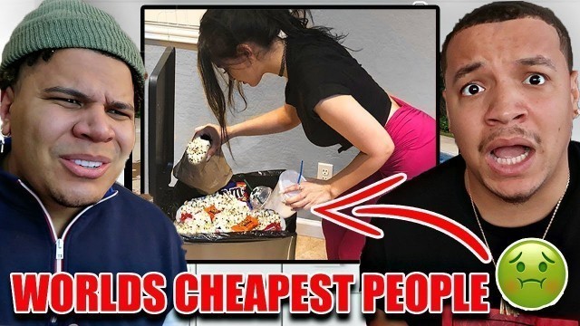 'REACTING TO THE CHEAPEST PEOPLE IN THE WORLD!! (FT WOLFIE) *EXTREME CHEAPSKATES*'