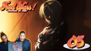 'WHO IS SHE!? Food Wars! Shokugeki No Soma - Episode 5 | Reaction'