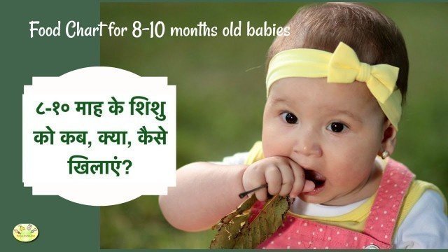 'Baby food chart: What to feed 8,9, 10 months old babies | ८-१० माह के बच्चे को कब, क्या, कैसे खिलाएं'