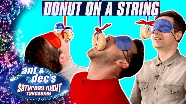 'Doughnut on a String Challenge | Ant and Dec v SORTEDfood'