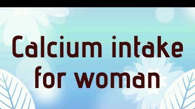 'List of Calcium Rich food(specially for woman)#calcium rich food'