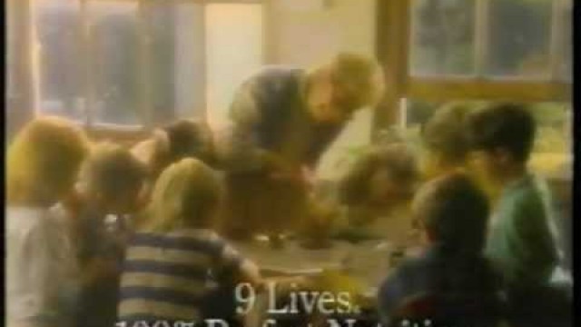 '9 Lives Cat Food - Commercial - 1988'