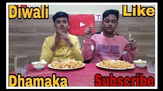 'Diwali dhamaka challenge new video is here|| man vs food challenges||'