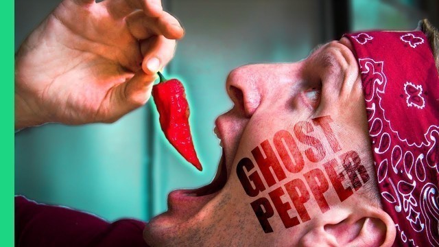 'Spicy Indian Food Challenge! GHOST PEPPER Chutney and the SPICIEST Street Food in Delhi, India!'