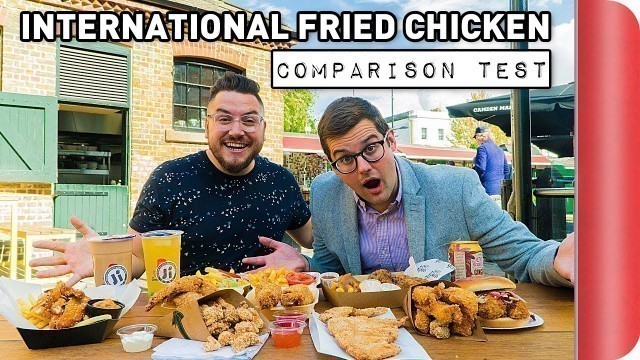 '4 International Fried Chicken Recipes COMPARED'