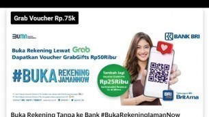 'Nabung tanpa ke BANK dapet Voucher GRABFOOD 50rb'