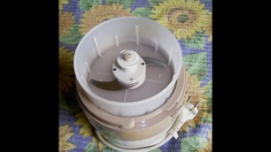 'Functional check  Food processor  Moulinex Moulinette S'