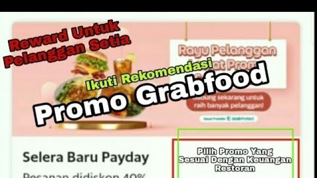 'Promo Grabfood Bulan February Dan Maret || Ayo ikut Rekomendasi Promonya Untuk Restoran Pilihan'