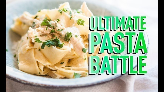 'THE ULTIMATE PASTA BATTLE'