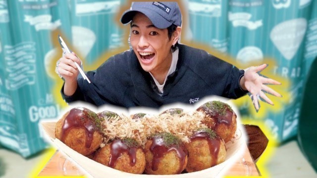 'THIS IS MY FAVORITE STREET FOOD IN JAPAN! | 【TAKOYAKI MUKBANG】(Octopus Dumplings )'