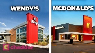 'Why All Fast Food Chains Look The Same Today - Cheddar Explains'