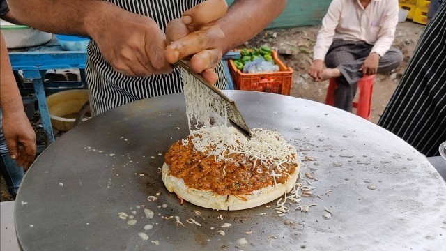 'Roadside Egg Pizza | Anda Wala Pizza | Indian Street Food'