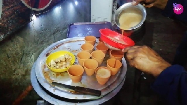 'Popular Tandoori Chai In Noida | Best Tandoori Tea Recipe | Street Food | Seela Mohanty'