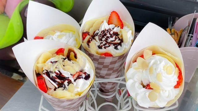 'japanese street food - creamy crepes'