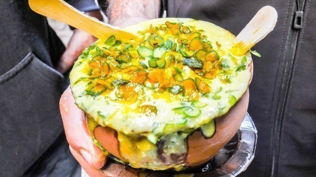 'TASTY Indian STREET FOOD Tour DEEP in Varanasi,  INDIA | MESSY + CHEAP CURRY and Vegetarian HEAVEN!'