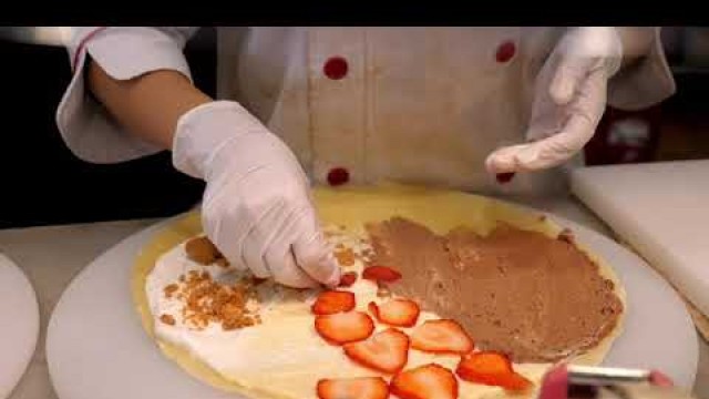 '大阪梅田のコスコクレープ　Japanese street Foods Crepe in Osaka｜绉　法式薄餅　可麗餅'