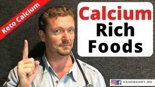 '5 CALCIUM-Rich Keto Foods (The Best Way) 2021'