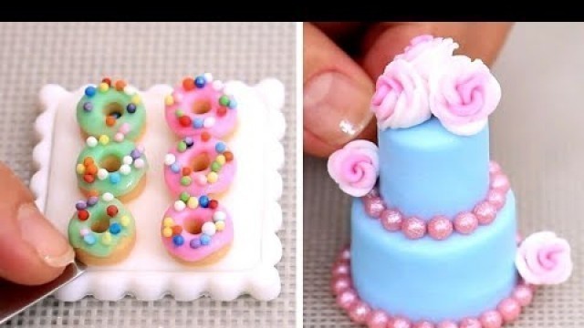 'Amazing Miniature Cakes & Food  COMPILATION! ミニチュア工芸'