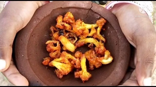 'Miniature Cauliflower chilly prepared me | காலிஃப்ளவர் சில்லி | Mini Food | miniature food recipes'