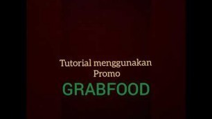 'Cara menggunakan promo grabfood 2020'