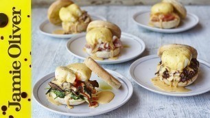 'Eggs Benedict | 5 Ways | Jamie Oliver'