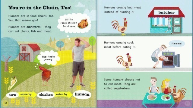 'WHO EATS WHO?/The Food Chain/✨Kids Books Read Aloud