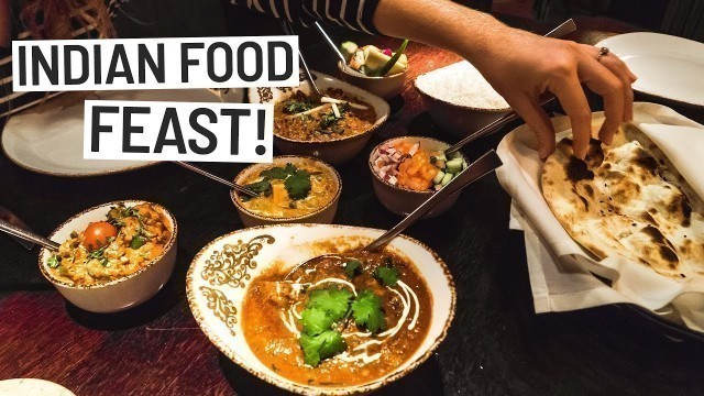 'Huge Indian Food FEAST! + Off-roading with Land Rover! (Birmingham, England)'