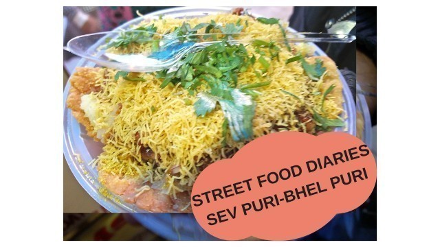 'INDIAN STREET FOOD | SEV PURI | BHEL PURI | BOMBAY SEV PURI IN NOIDA | POPULAR INDIAN STREET FOODS'