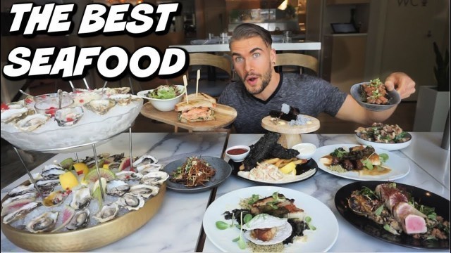 'MASSIVE SEAFOOD CHALLENGE | OYSTERS | SCALLOPS & LOBSTER | MY BIRTHDAY MEAL! MAN VS FOOD'