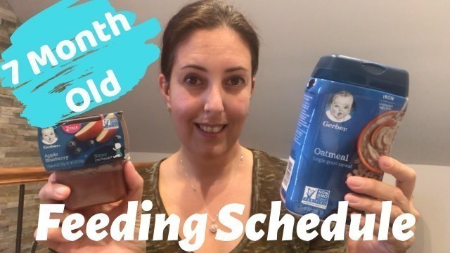 'What My Baby Eats in a Day | 7 Months Old Feeding Schedule'