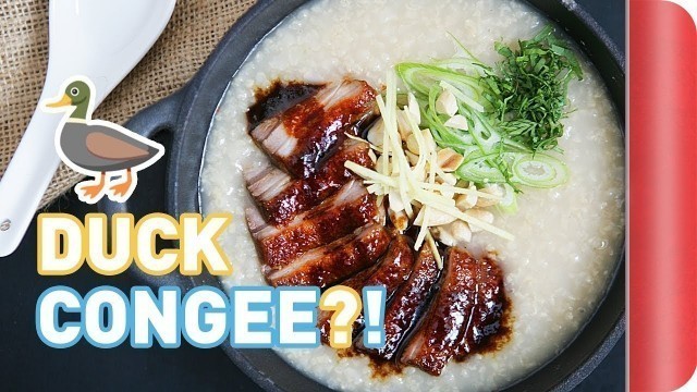 'Mega Easy Duck Congee Recipe (Chinese Rice Porridge)'