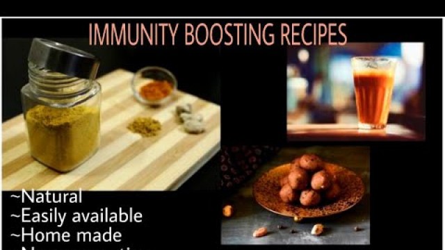 'IMMUNITY BOOSTING RECIPES | HI-TEA | DRY GINGER BALLS | HERBAL POWDER | Immunity boosting tea/food'