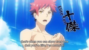 'Yukihira Soma Explains How To Become An Elite Ten Material'