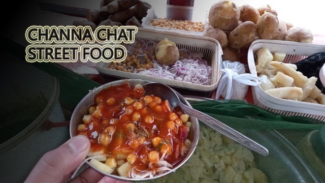 'Hidden Street Food | Delicious Channa Chaat Pakistani Street Food'