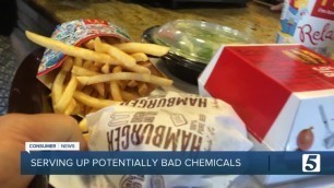 '\'Forever chemicals\' found in packaging at fast food chains, study says'