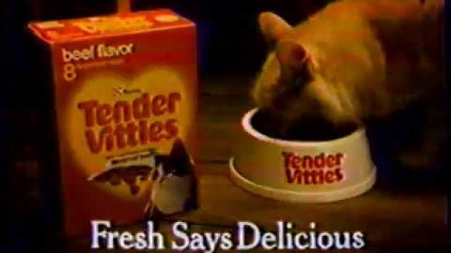 '1979 Tender Vittles Cat Food \"Says Fresh\" TV Commercial'