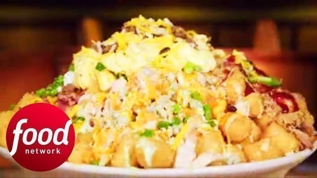 'Can Casey Crush This 5 Lb Macho Totcho Challenge? | Man v Food'