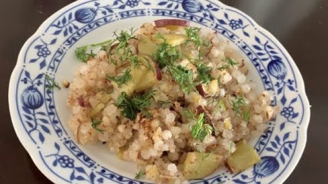 'Sabudana Khichadi w/ soaking trick | सात्विक साबुदाणा खिचडी | Carb and Calcium rich Sago'