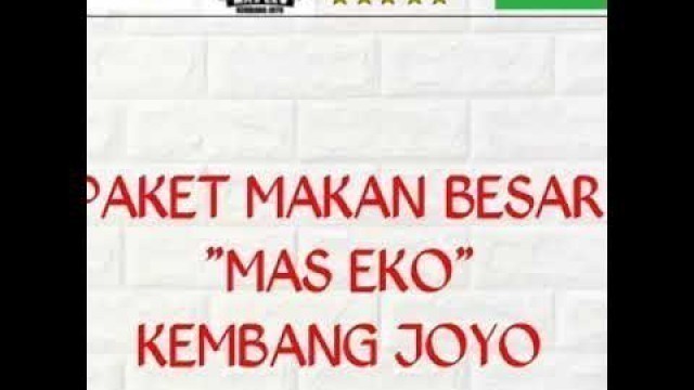 'PROMO PAKET MAKAN BESAR GOFOOD DAN GRABFOOD BAKSO MAS EKO KEMBANG JOYO'